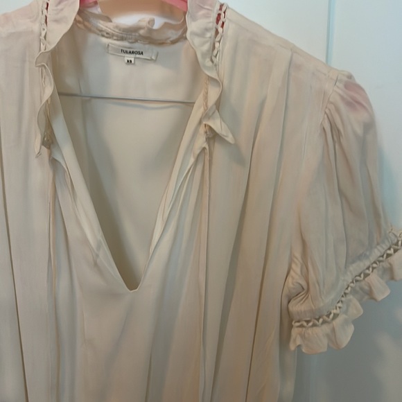 Cream Tularosa summer dress (size Xs) - Picture 2 of 2